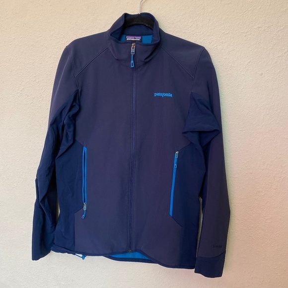 Patagonia Other - Patagonia Adze Hybrid Jacket zip up blue thermal Mens size Small